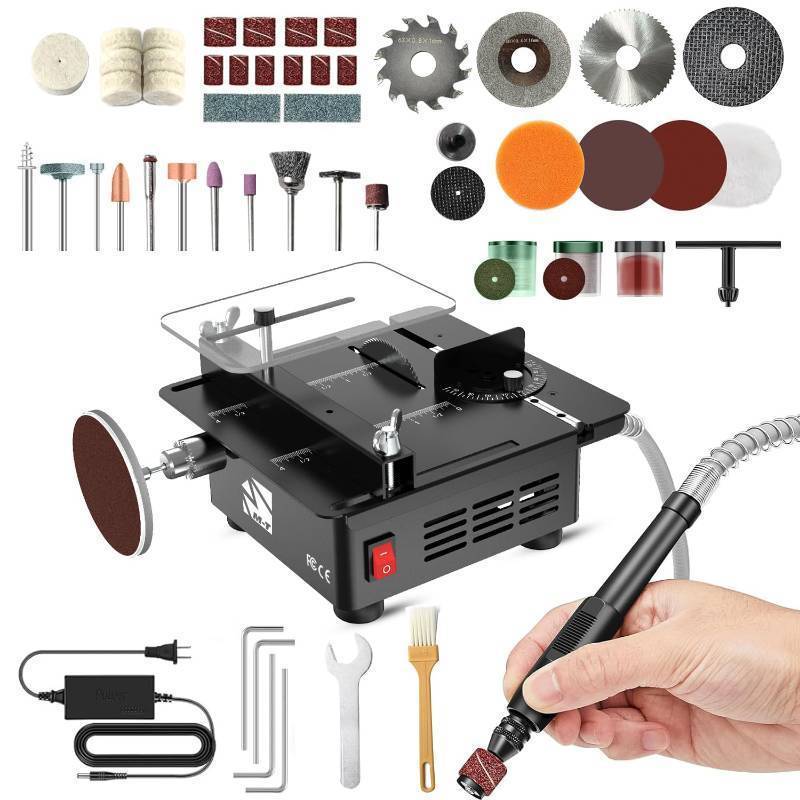 lot 56768 image: M-T Mini Table Saws for Crafts - Retail $89