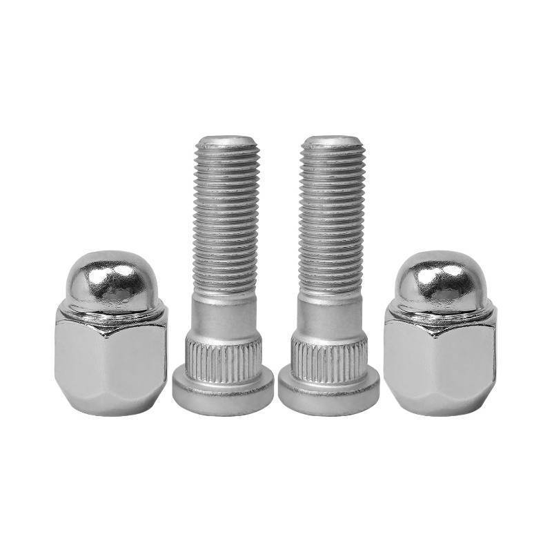 lot 72456 image: 4PCS M12x1.25 Wheel Lug Stud Nut Set Compatible with Nissan Rogue Altima Frontier Murano Pathfinder 200SX 350Z Maxima GT-R Cube Infiniti G20 M35 G35 M45 Q45 611-114 40224ZN50A - Retail $10