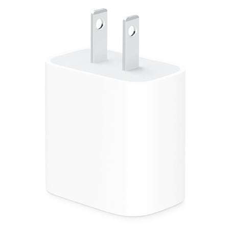lot 19652 image: Apple - 20W USB-C Power Adapter - White