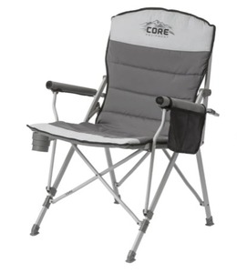 lot 5023 image: $69 CORE Equipment Padded Hard Arm Chair