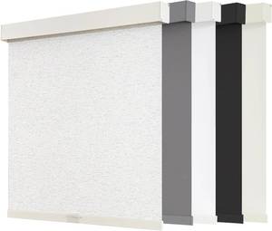 lot 5035 image: $49 AOSKY Blackout Roller Shades Cordless, 23x72 Linen Beige
