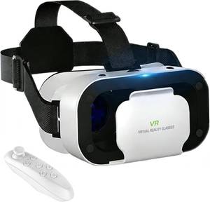 lot 5054 image: VR Headset for Phone with Controller, 4.7-6.5 inch, iPhoneAndroid