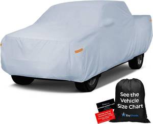 lot 5059 image: $76 EzyShade 10-Layer Waterproof Truck Cover All Weather - Size Chart