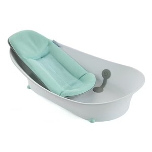 lot 5060 image: Contours Oasis 4-in-1 Comfort Cushion Baby Bathtub - White
