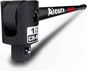 lot 5090 image: 12-In Drive 25-In Breaker Bar, 250  Swivel Head, CR-MO Steel