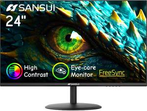 lot 5095 image: $80 SANSUI 24-inch Computer Monitor FHD 1080P HDMIVGA, 178  Viewing
