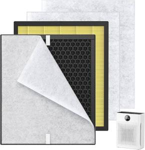 lot 5096 image: 2-Pack PR1 Replacement Filter for Mooka PR1 Purifier, H13 HEPA
