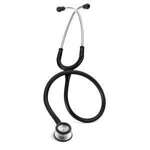 lot 5098 image: $85 3M Littmann Classic II Pediatric Stethoscope - Black Tube
