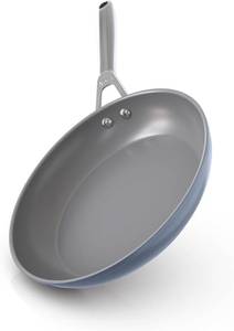 lot 5111 image: $99 Ninja Ceramic Pro 10.25 Fry Pan, Nonstick, Stainless Handle