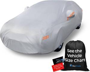 lot 5114 image: $68 EzyShade 10-Layer Car Cover Waterproof All-Weather - SUVSedan A4