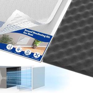 lot 5119 image: Vent Sound Deadening Kit Acoustic Foam Panels & Mesh Vent Covers