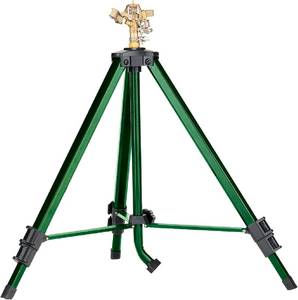 lot 5130 image: Orbit Tripod Zinc Impact Sprinkler, 360  Rotating, Adjustable