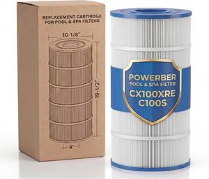 lot 5136 image: $55 C100S Pool Filter Cartridge for Hayward 100 Sq Ft 1 Pack