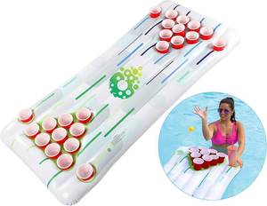 lot 5165 image: Monsoon Pool Pong Inflatable Beer Pong Table for Adults