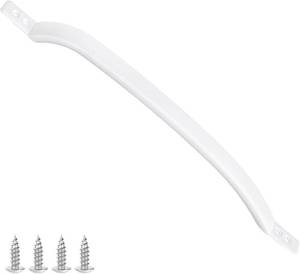 lot 5167 image: Freezer Door Handle Replacement White Frigidaire Kenmore 218762701
