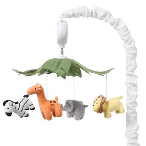 lot 5174 image: $50 The Peanutshell Safari Animals Musical Mobile