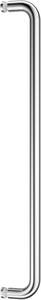 lot 5180 image: Ranbo Glass Shower Door Towel Bar 22-Inch Stainless Steel Handle