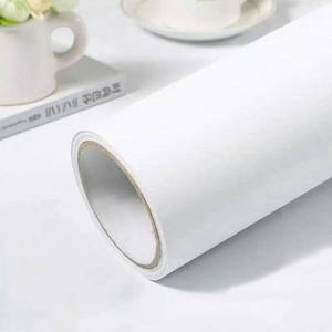 lot 5185 image: $47 practicalWs White Contact Paper 35.4x118in Peel & Stick Removable