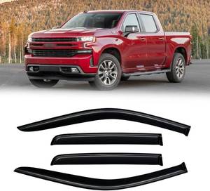 lot 5233 image: Rain Guards for Chevy Silverado & GMC Sierra 1500-3500HD 4pcs