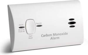 lot 5246 image: Kidde CO Detector, AA Battery Powered, Portable, 85 dB Alarm, LEDs