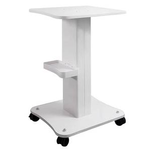 lot 5272 image: Kalolary Beauty Salon Trolley Cart, Aluminum Alloy Rolling Stand