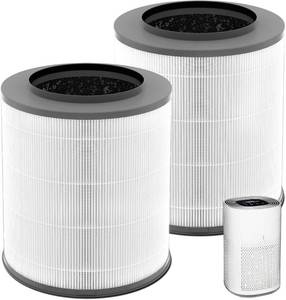 lot 5289 image: 2-Pack 12030 & 11030 Replacement Filter for Clorox Air Cleaners