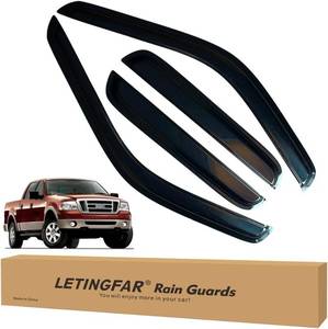lot 5361 image: Window Visors Rain Guards for Ford F-Series Super Duty 1999-2016