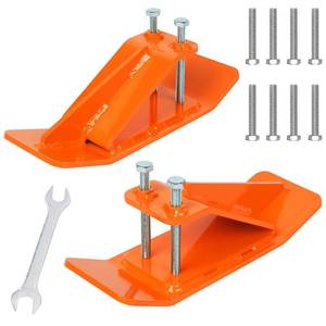 lot 5376 image: Tractor Bucket Protector 2-Pack Ski Edge Protectors