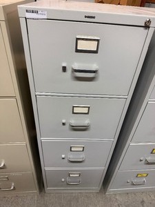 lot 272 image: HON 4-DRAWER FILING CABINET