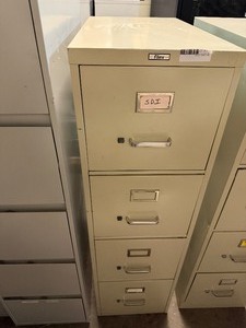 lot 301 image: FILEX 4-DRAWER FILING CABINET