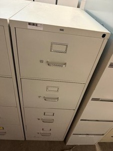 lot 303 image: HON 4-DRAWER FILE CABINET