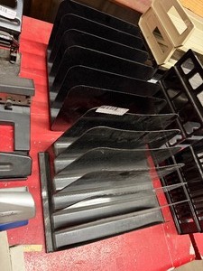 lot 335 image: METAL PAPERWORK ORGANIZERS