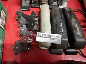 lot 344 image: 3) STAPLERS & 7) STAPLE REMOVERS