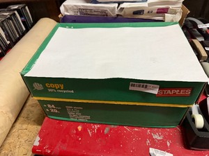 lot 347 image: WHITE COPY PAPER