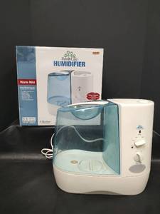 lot 227 image: FamilyCare Warm Mist Humidifier with Medicine Cup