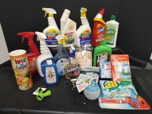 lot 235 image: Household Cleaning Supplies