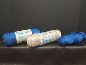 lot 263 image: Maxi-Cord Twisted Rope 6mm 100 Yards Bundle