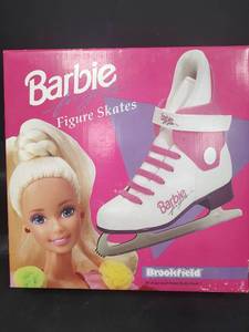 lot 299 image: NIB Barbie Figure Ice Skates by Brookfield
