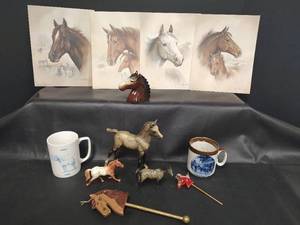 lot 307 image: Lithograph Prints by Ruane Manning, Mugs and More