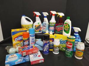 lot 324 image: Mixed Household Cleaning Supplies