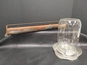 lot 355 image: Vintage Chicken Feeder and Waterer