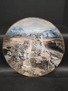 lot 404 image: W. S. George Natures Playmates Plate by Charles Frace, Numbered