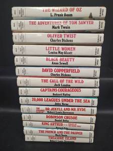 lot 434 image: Great Illustrated Classics Book Collection