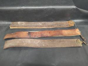 lot 526 image: Antique Leather Razor Strops
