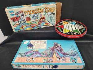 lot 530 image: Game Collection-Mouse Trap, Emperors Challenge and Chinese Checkers