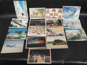 lot 603 image: Vintage Unused Postcards