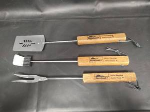 lot 628 image: Vtg Farmland BBQ Grill Tool Set