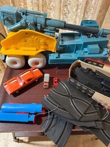 lot 29 image: Vintage Toys - Cars, Trucks, Train Tracks and More