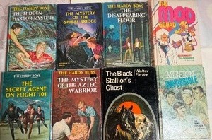 lot 67 image: Vintage Books - 1960s Hardy Boys and More - Please See Pictures for TitlesCopyrights