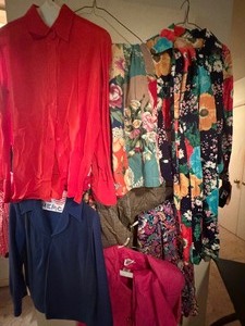 lot 209 image: Vintage Clothing - Misc StylesSizesBrands, Please See Pictures for Variety